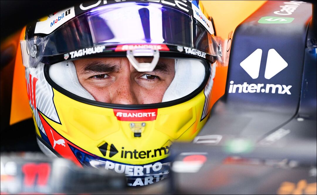 CHECO PÉREZ QUEDÓ FUERA DEL GRAN PREMIO DE CANADÁ - FOTO: AFP