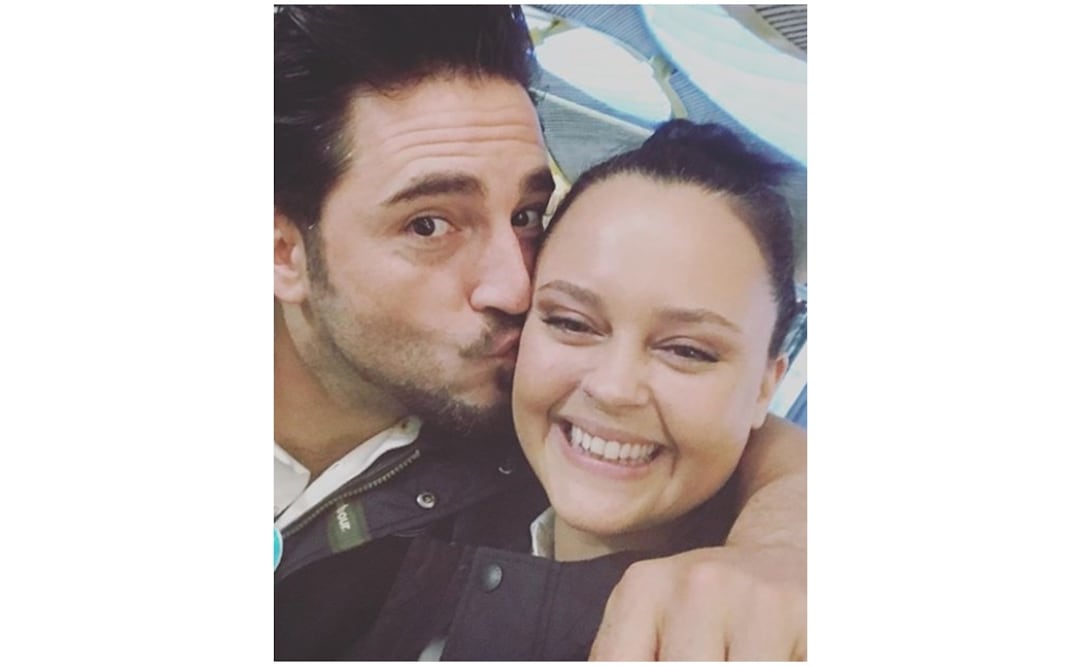 Shaila Durcal y su esposo. Foto: Instagram
