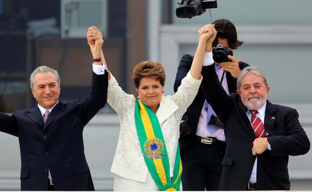 Michel Temer, Dilma Rousseff y Luiz Inacio Lula da Silva (Foto: Archivo / Reuters)