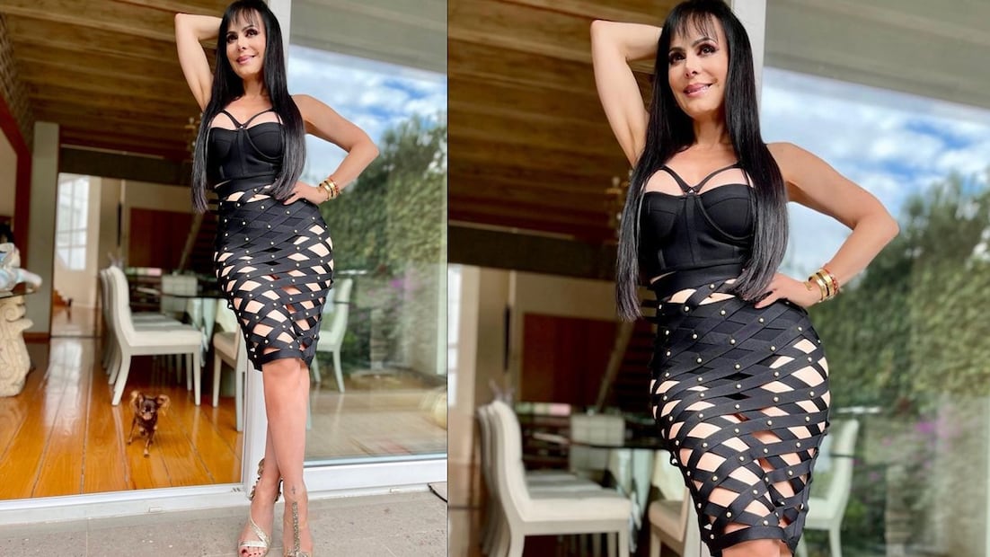 El vestido que portó Maribel Guardia es de la tienda de ropa Ronaldo Anzures México. Foto: Instagram