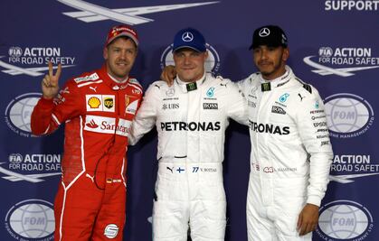 Valtteri Bottas amarró la pole en Abu Dabi