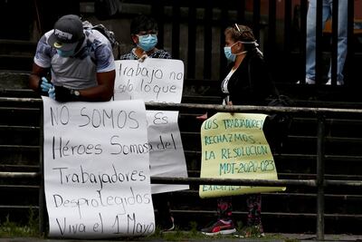 En confinamiento y recesión, así conmemoran el Día del Trabajo en el mundo