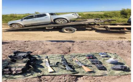Operativos en 3 municipios de Sinaloa dejan dos civiles muertos y decomiso de armas, cartuchos y explosivos artesanales