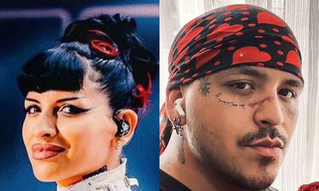 Cazzu y Christian Nodal. Fuente: producción Universal.