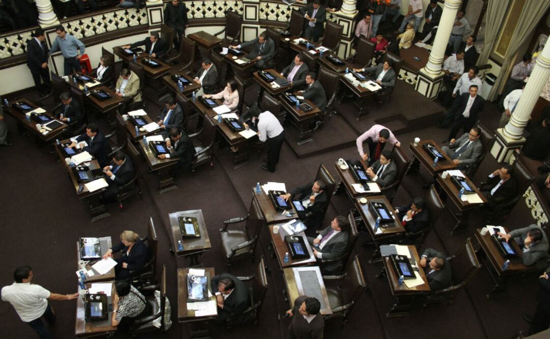 Imagen de archivo del Congreso de Puebla. FOTO: EL UNIVERSAL