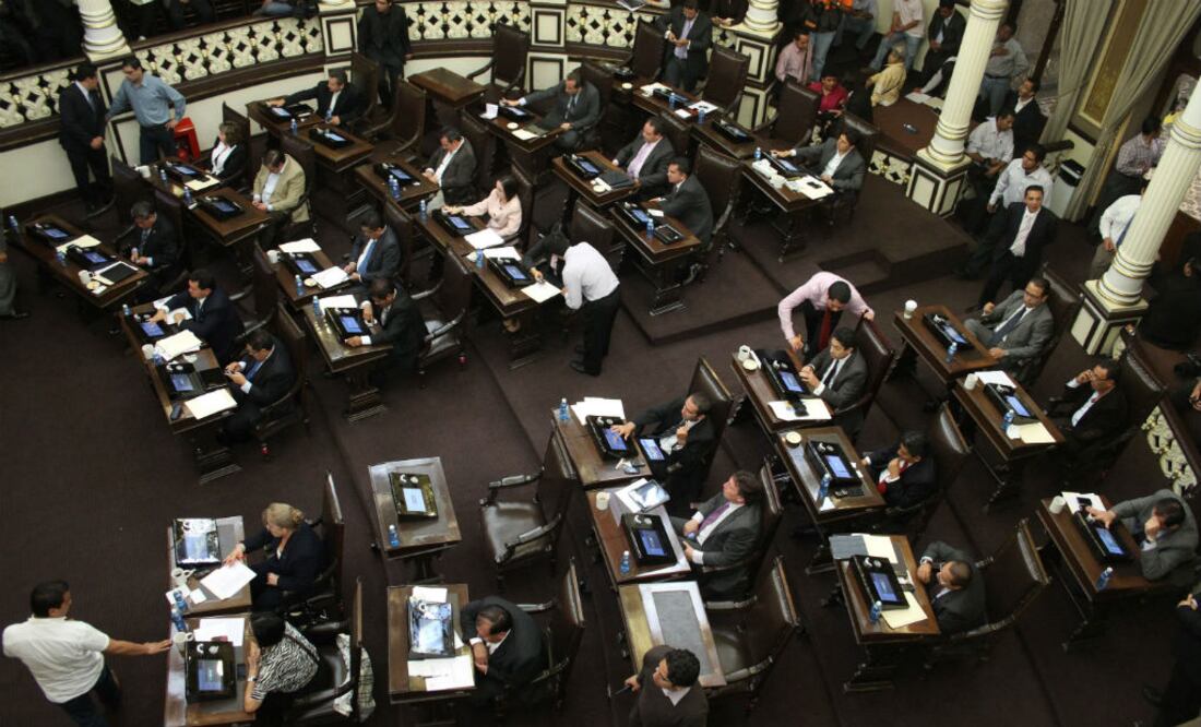 Imagen de archivo del Congreso de Puebla. FOTO: EL UNIVERSAL