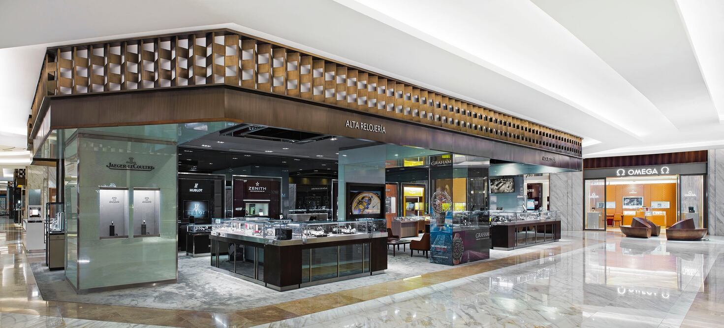 En el lounge de Alta Relojería de El Palacio de Hierro hay 18 marcas. En meses próximos se sumarán Piaget y Roger Dubuis.