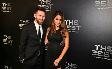 Lionel Messi y su emotivo reencuentro con Antonella al arribar a Argentina
