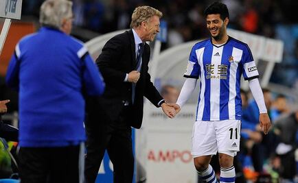 Vela se va a quedar en la Real: Moyes