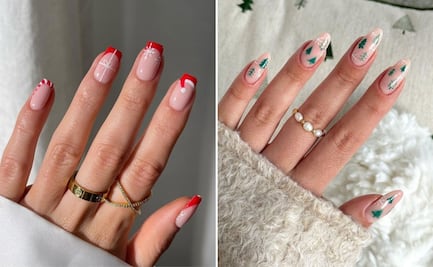 7 diseños de uñas elegantes y delicados para Navidad