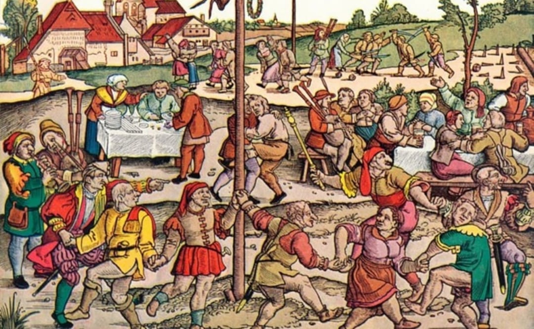 El extraño acontecimiento ocurrió en 1518 en Estrasburgo, entonces perteneciente al Imperio Romano y actualmente a Francia. Fotos Especiales La Nación GDA