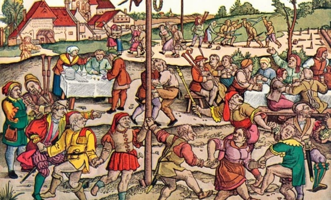 El extraño acontecimiento ocurrió en 1518 en Estrasburgo, entonces perteneciente al Imperio Romano y actualmente a Francia. Fotos Especiales La Nación GDA