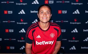 Histórico fichaje el de la mexicana Rebeca Bernal. FOTO: @ManUtdWomen