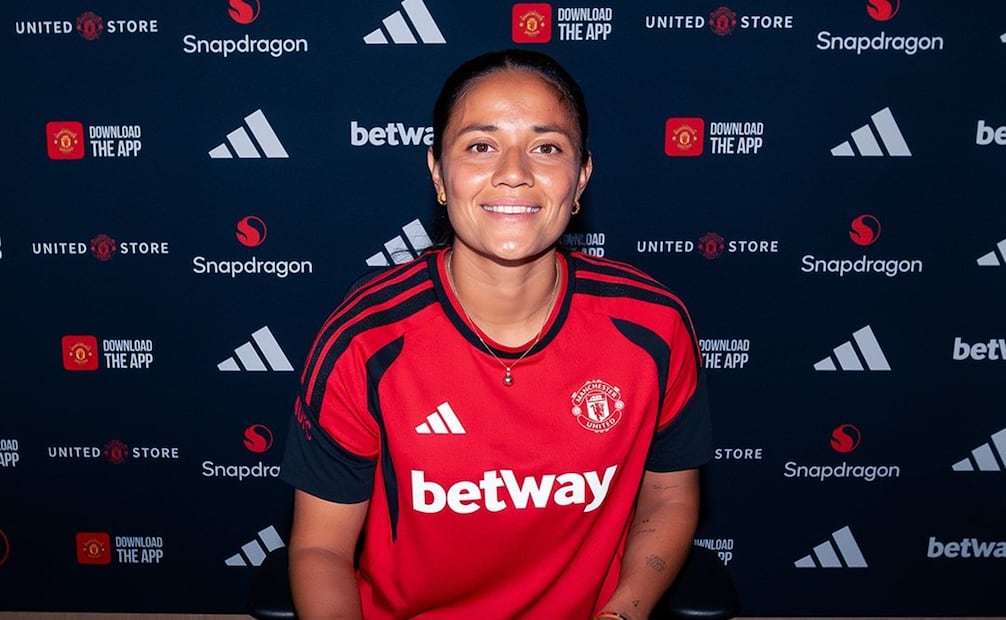 Histórico fichaje el de la mexicana Rebeca Bernal. FOTO: @ManUtdWomen