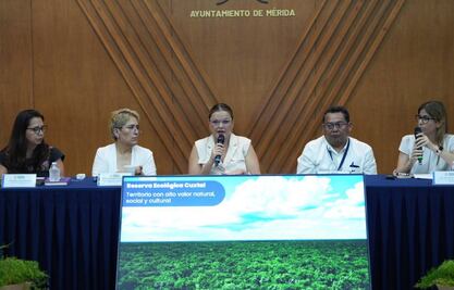 Cecilia Patron Laviada llama a sumarse a la protección de la Reserva Ecológica de Cuxtal