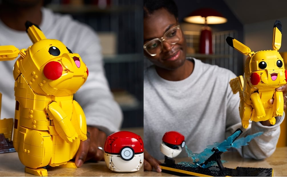 LEGO lanza impresionante set de Pokémon. Foto: LEGO