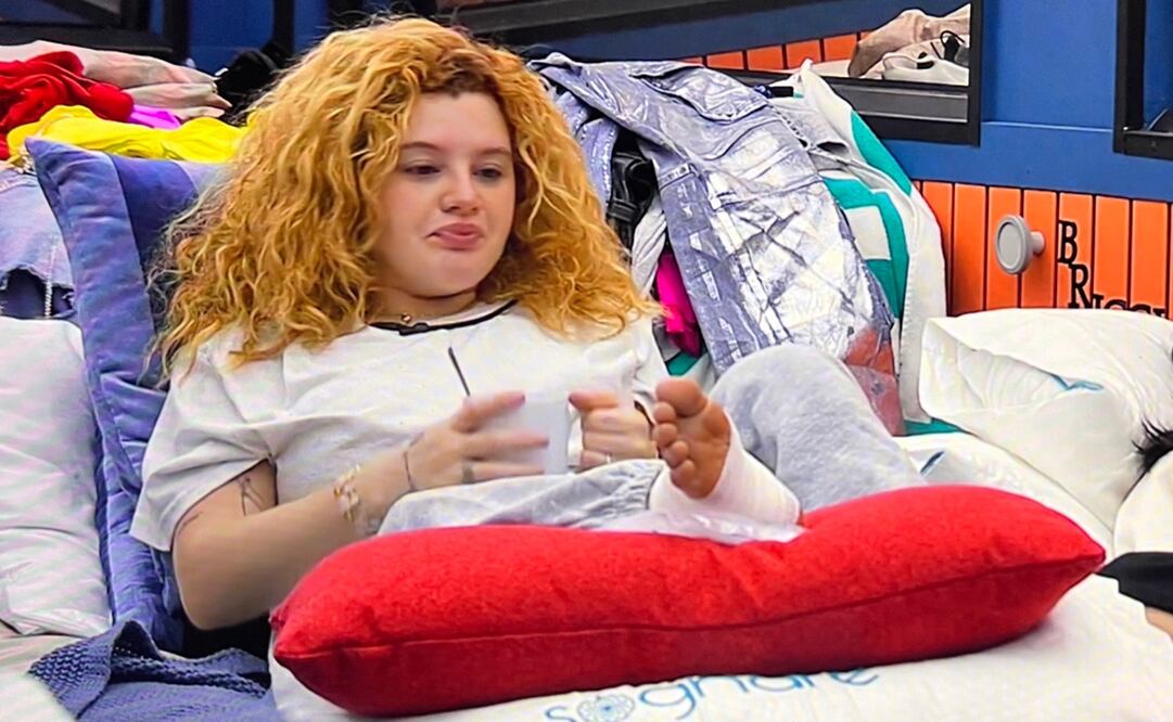 Briggitte Bozzo. lastimada en "La casa de los famosos México"