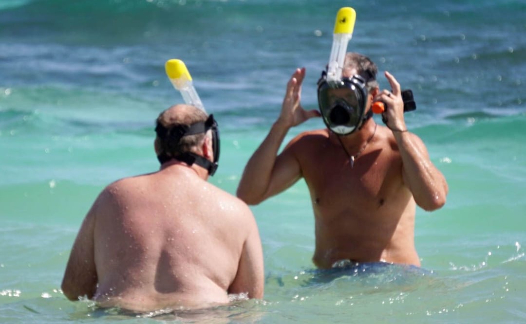 Vacaciones en Puerto Morelos, Quintana Roo. Foto: Cuartoscuro/El Universal