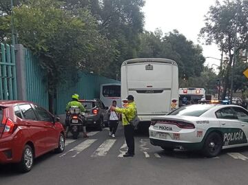 Mujer muere atropellada por unidad del transporte público en Tlalpan; no ha sido identificada