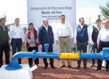 Entregan pozo para apoyar ciclos agrícolas