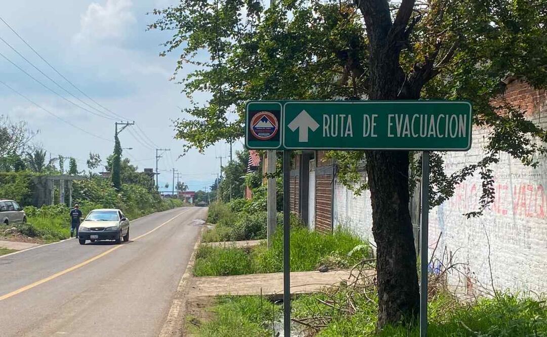 Anuncian intervención en las cinco rutas de evacuación del volcán Popocatépetl en Morelos (02/10/2025). Foto: Especial