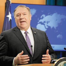 Los riesgos de la estrategia de presión internacional