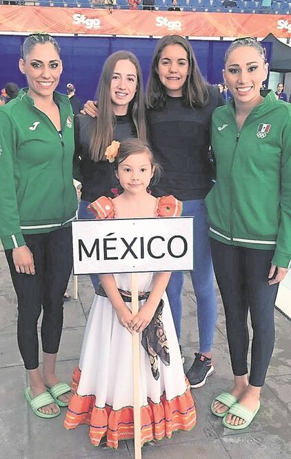 Nuria y Karem superaron a Brasil en rutina técnica (FMN)