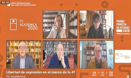 Polarización pone en la mira a los críticos del gobierno, dicen en la FIL