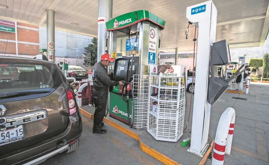 La OCDE sugiere retirar el subsidio a gasolinas y focalizar el apoyo en las familias. Foto: Archvo/ EL UNIVERSAL 