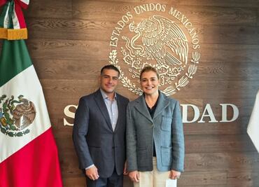 Maru Campos se reúne con Omar García Harfuch; acuerdan reforzar acciones contra el crimen organizado