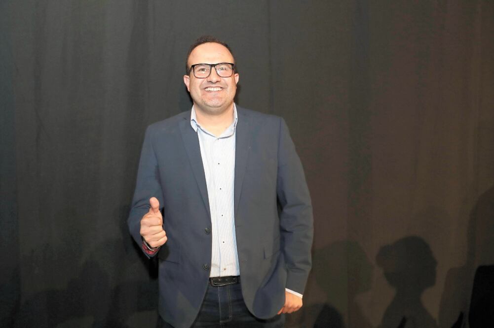 El imitador arrancará la cobertura de los Juegos Panamericanos el 26 de julio. Foto/ Luis Cortés. EL Universal