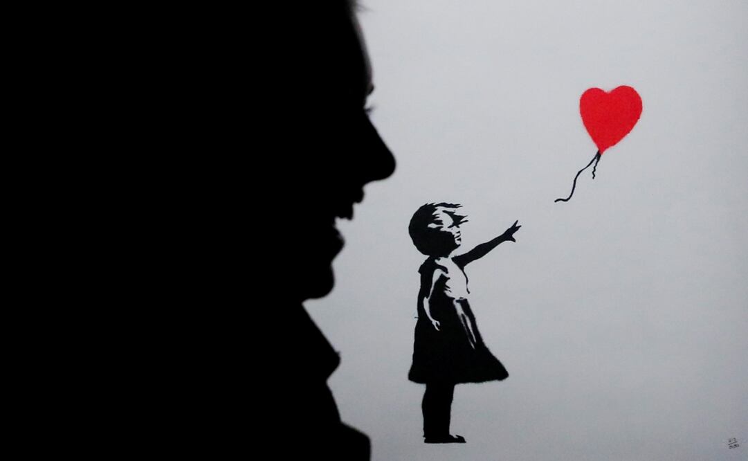 El arte callejero de Banksy se expone por primera vez en Moscú. Foto: Reuters/Maxim Shemetov 
