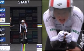 La mexicana Romina Hinojosa destaca en la contrarreloj femenina del Mundial de Ruta