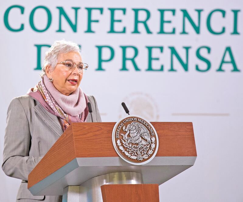 La secretaria de Gobernación, Olga Sánchez Cordero, dijo que el asesinato de 19 personas no fue como la masacre de San Fernando.