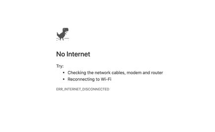 Aprende cómo jugar con el dinosaurio de Google