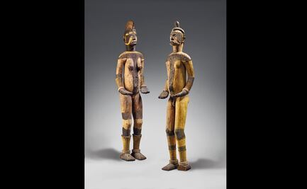 Esculturas sagradas de Nigeria son subastadas en París