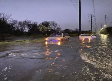 Tormenta eléctrica y lluvia fuerte deja afectaciones en Nuevo León