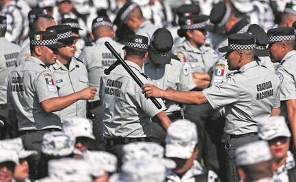 Equipan a la Guardia Nacional contra motines y marchas