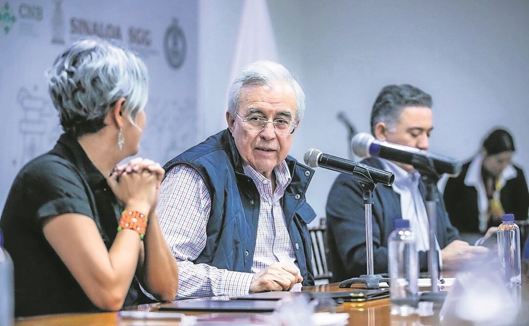 El gobernador Rubén Rocha Moya dijo que busca dejar sentadas las bases para la búsqueda de personas desaparecidas. Foto: ESPECIAL