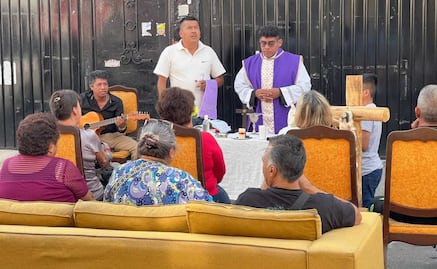 Realizan misa conmemorativa para mujeres víctimas del feminicida de Iztacalco; oran por sus familias