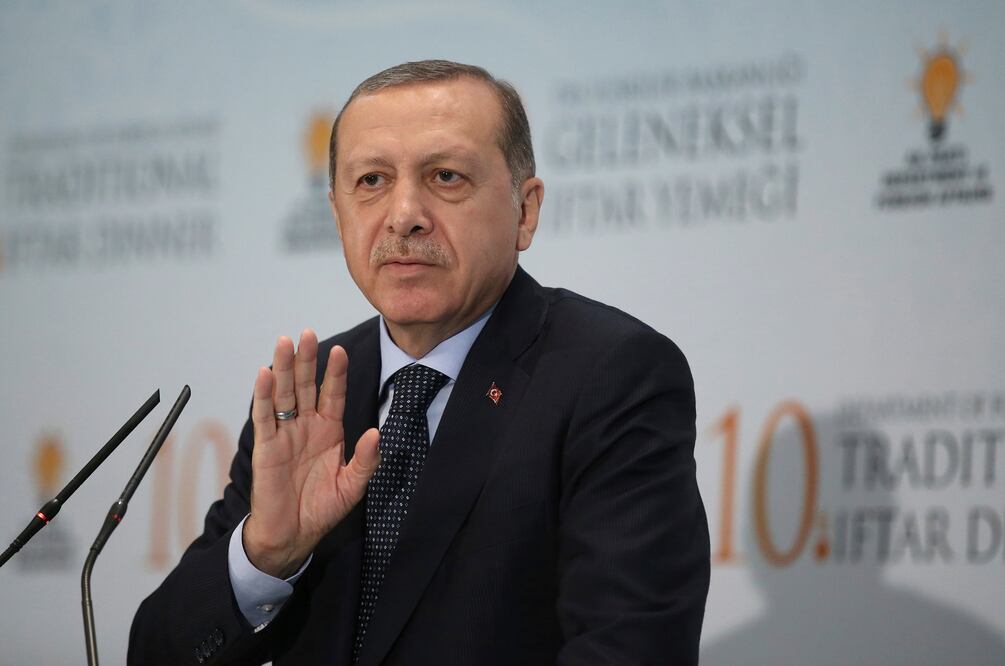 Recep Tayyip Erdogan, presidente de Turquía (Foto: AP)