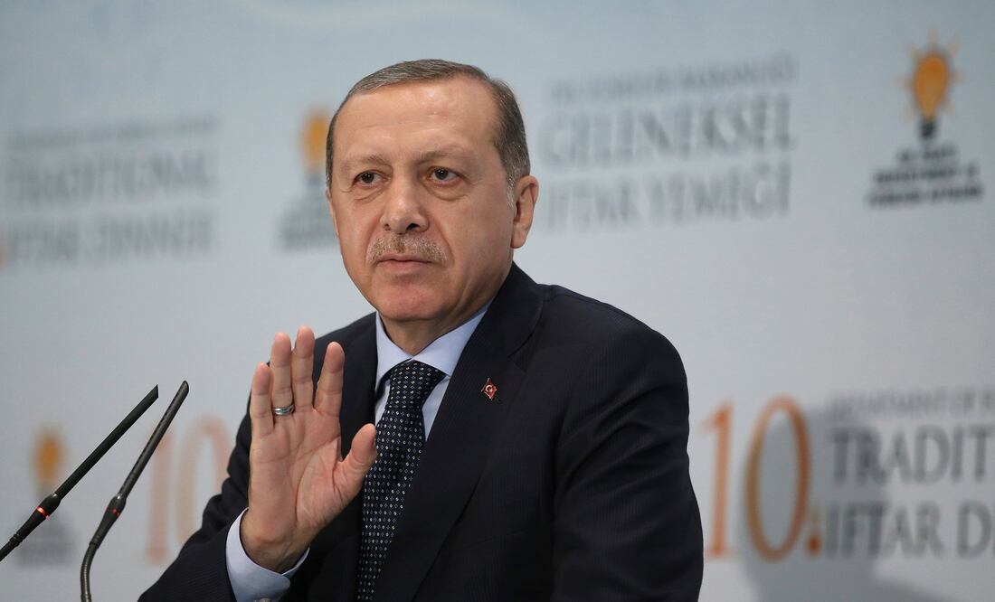 Recep Tayyip Erdogan, presidente de Turquía (Foto: AP)