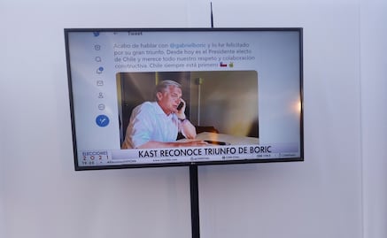 Kast felicita “por su gran triunfo” a Boric en las elecciones de Chile