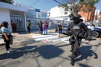 Trasladan a 18 manifestantes al Reclusorio Norte
