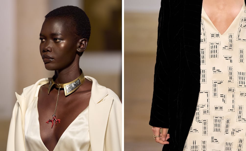 Primera colección de FENDI Couture bajo la dirección de Maria Grazia Chiuri. Foto: Cortesía FENDI