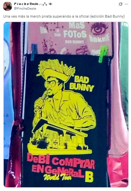 Memes del primer concierto de Bad Bunny en la CDMX. Foto: X