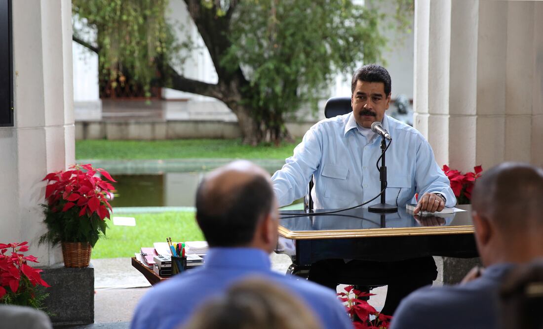 El presidente de Venezuela, Nicolás Maduro, descartó que se adelantaran los procesos electorales en el país, previstos para el 2018 (Xinhua)