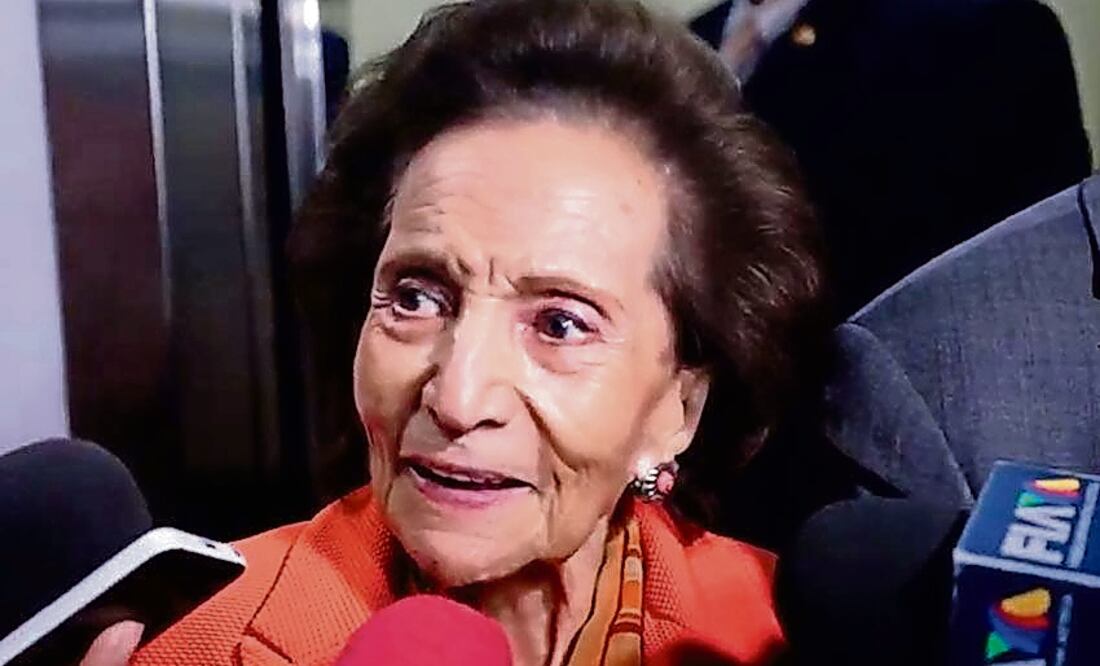 Ifigenia Martínez señaló que “es un momento histórico en el país (...), especialmente para las mujeres”. Foto Especial