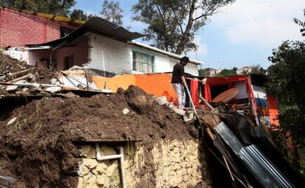 Alud en Olivar dañó tres casas, precisan