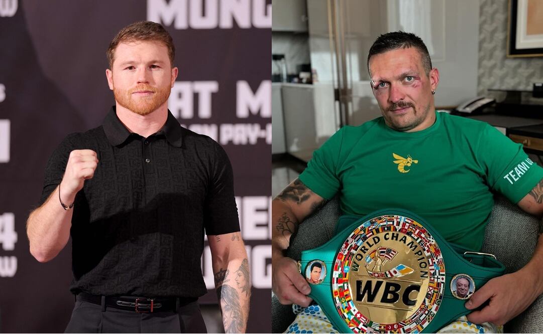 Oleksandr Usyk minimiza al Canelo Álvarez